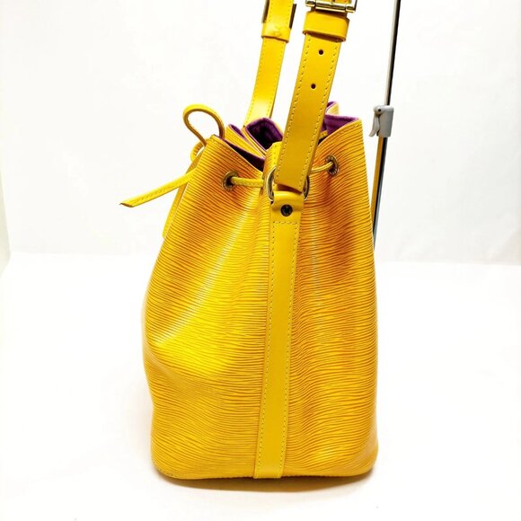Louis Vuitton Petit Noe Yellow Epi Shoulder Bag mon-455-091025 - Picture 3 of 16